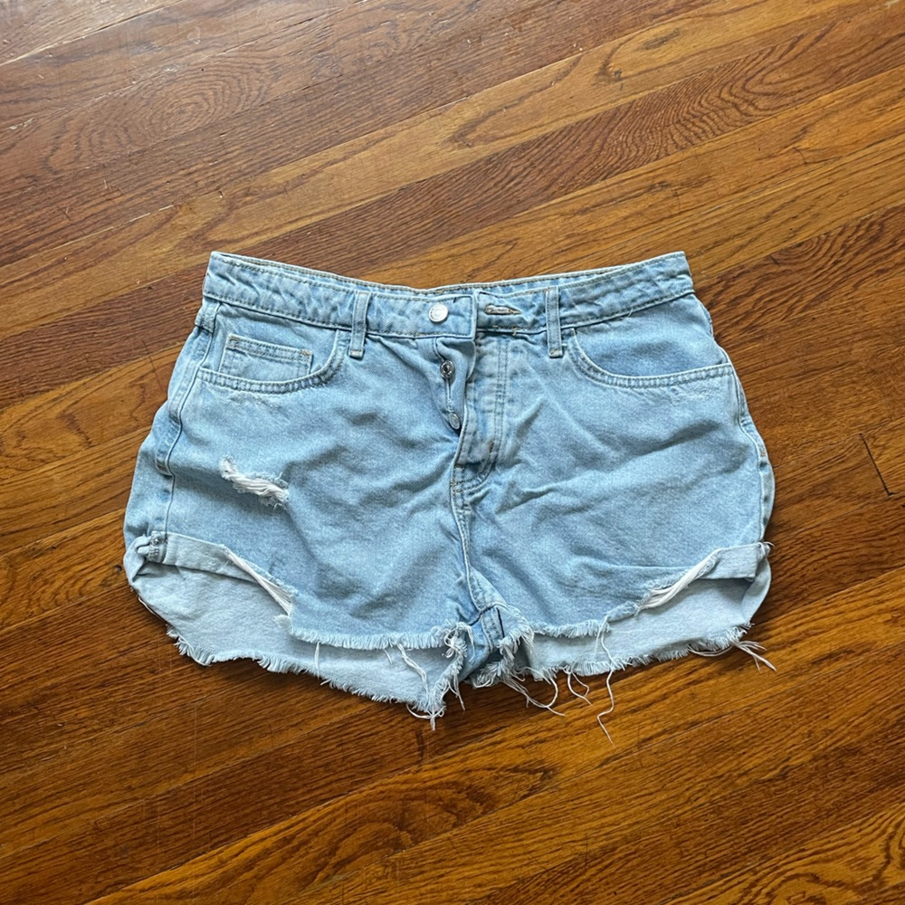 Forever21 Jean Shorts - Light Wash